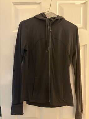 lululemon Define Black Zip-Up Hooded Jacket